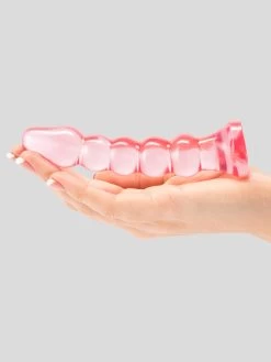 Doc Johnson Crystal Jellies Ribbed Anal Starter Dildo 5 Inch -Online Sex toys shop 63915 a35165 pink 002