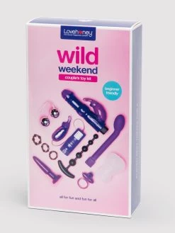 Lovehoney Wild Weekend Mega Couple's Sex Toy Kit (11 Piece) -Online Sex toys shop 64003 a35238 purple 006