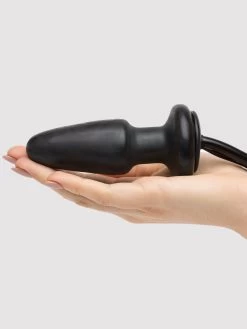 Lovehoney Vibrating Inflatable Butt Plug 4.5 Inch -Online Sex toys shop 6406 a6406 black 003