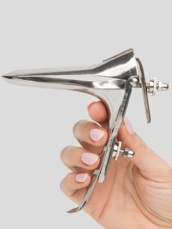 Bondage Boutique Steel Vaginal Speculum -Online Sex toys shop 6419 a6419 silver 004