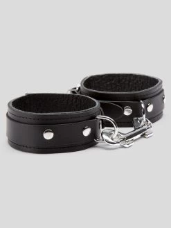 Bondage Boutique Soft Leather Ankle Cuffs -Online Sex toys shop 64423 a35337 black 002