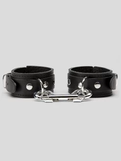 Bondage Boutique Soft Leather Handcuffs -Online Sex toys shop 64424 a35338 black 002