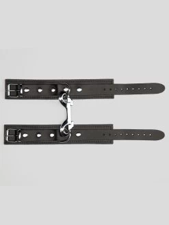 Bondage Boutique Soft Leather Handcuffs -Online Sex toys shop 64424 a35338 black 003