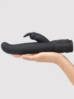 Lovehoney Power Play 10 Function Silicone G-Spot Rabbit Vibrator -Online Sex toys shop 64892 a35525 black 003