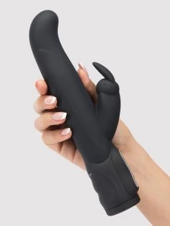 Lovehoney Power Play 10 Function Silicone G-Spot Rabbit Vibrator -Online Sex toys shop 64892 a35525 black 004