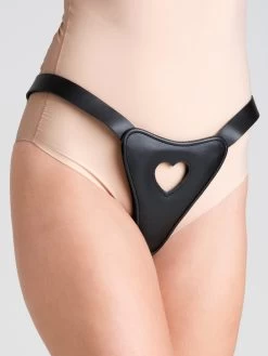 DOMINIX Deluxe Leather Lockable Female Chastity Belt