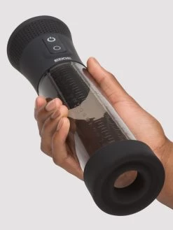 Tracey Cox EDGE Automatic Suction Rechargeable Penis Pump -Online Sex toys shop 65442 a35775 black 004