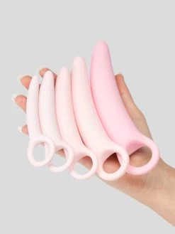 Inspire Silicone Dilator Training Set (5 Piece) -Online Sex toys shop 65449 a35782 pink 004