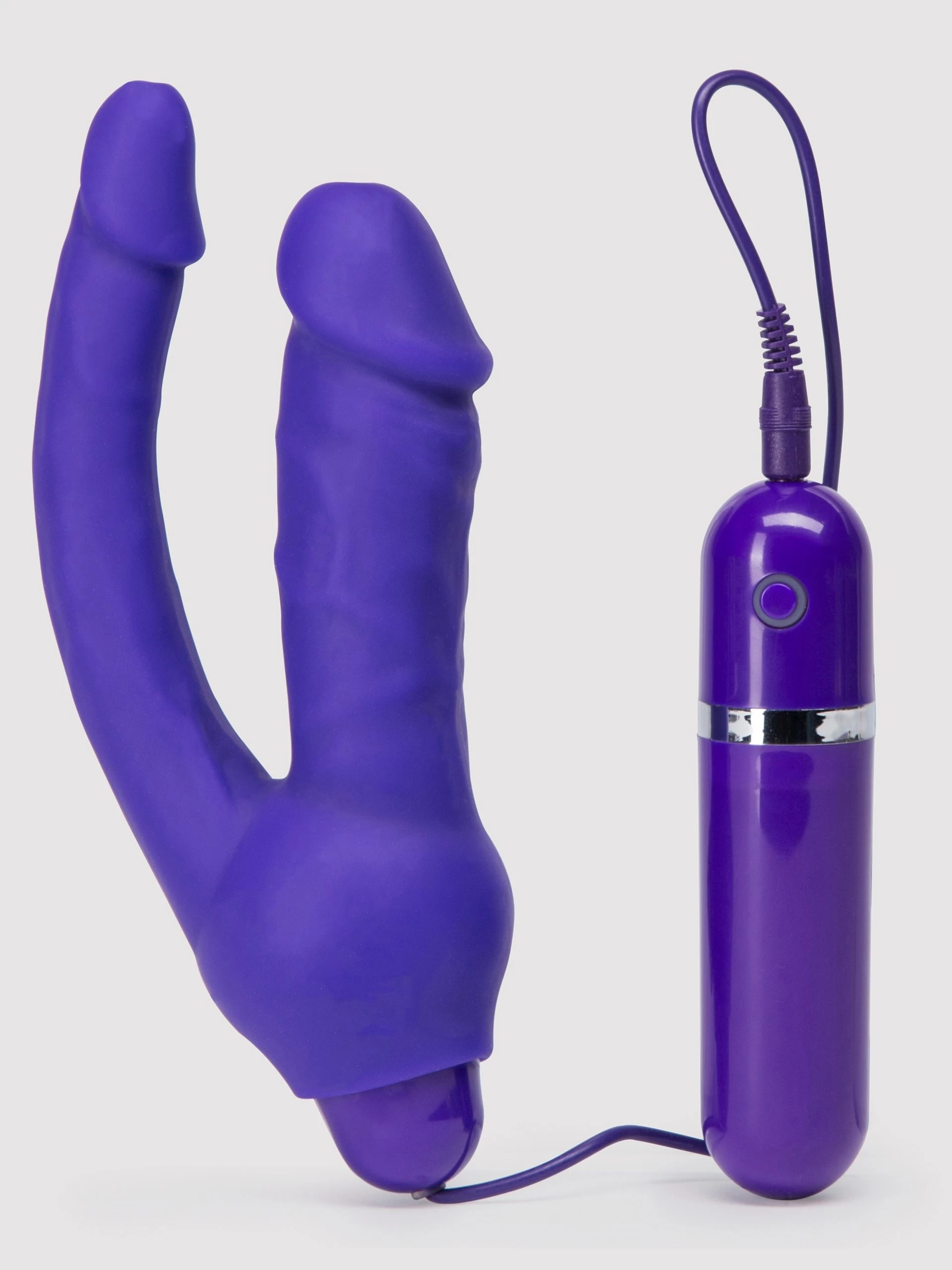 Double O Heaven 10 Function Vibrating Silicone Double Penetration Dildo 3 Double O Heaven 10 Function Vibrating Silicone Double Penetration Dildo