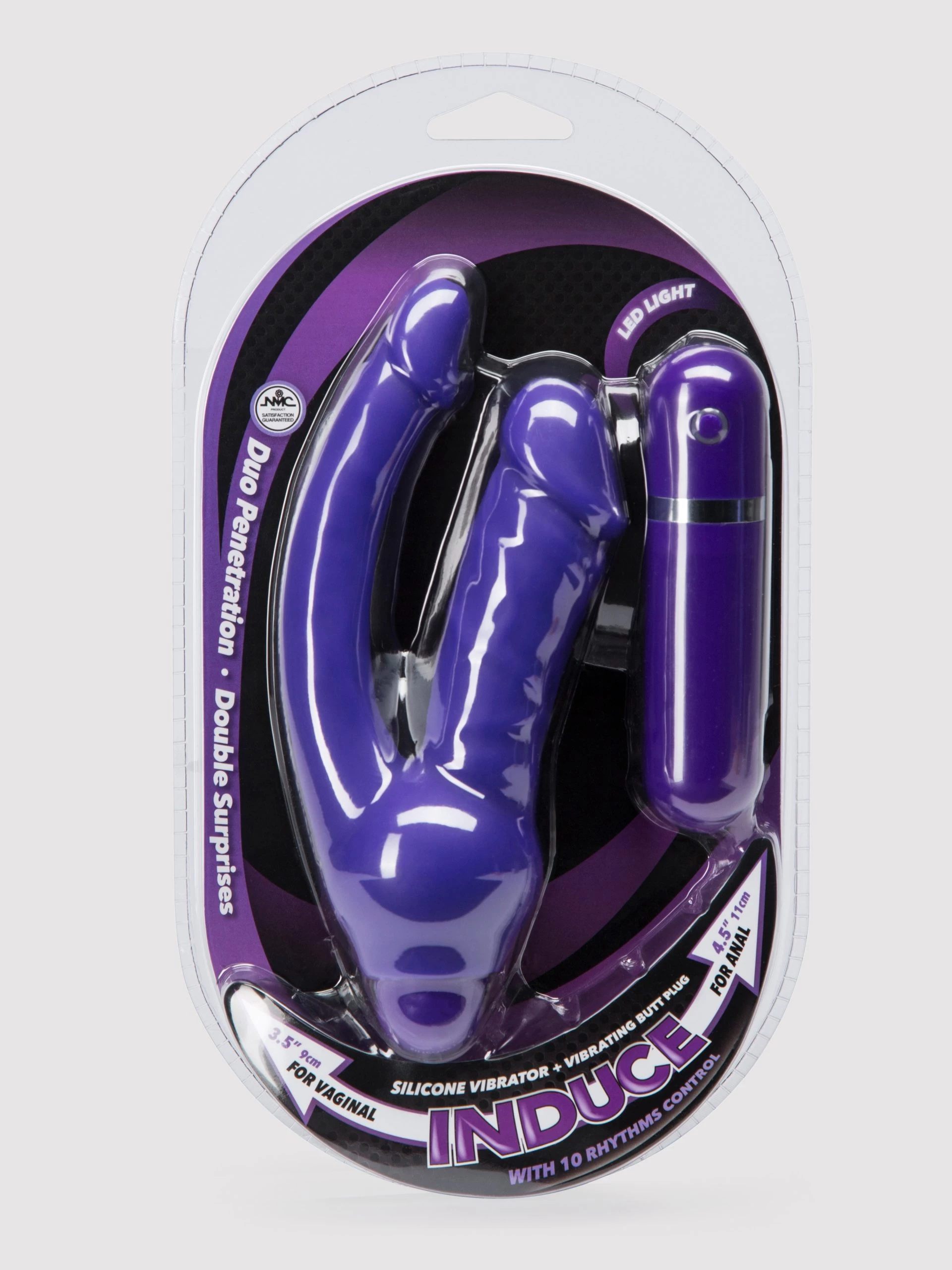 Double O Heaven 10 Function Vibrating Silicone Double Penetration Dildo 8 Double O Heaven 10 Function Vibrating Silicone Double Penetration Dildo - Image 6