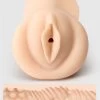 THRUST Pro Mini Lea Super Ribbed And Bumps Pocket Pussy 11.1oz -Online Sex toys shop 66455 a36043 flesh pink 000