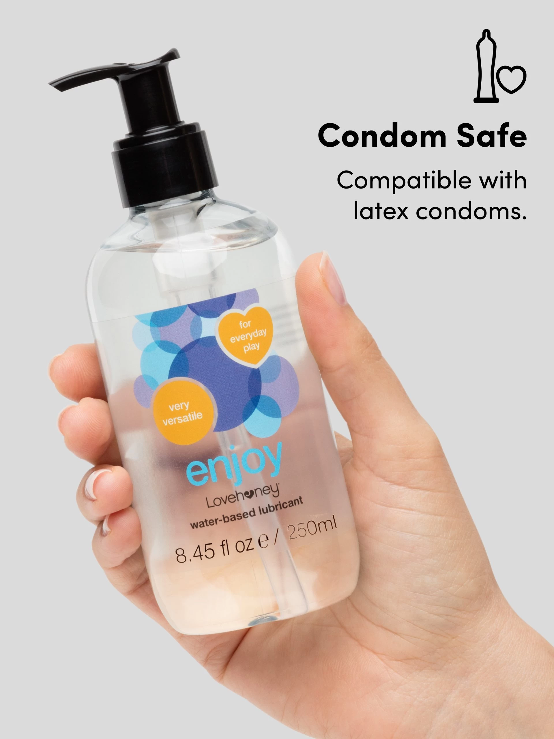 Lovehoney Enjoy Water-Based Lubricant 8.5 Fl Oz 4 Lovehoney Enjoy Water-Based Lubricant 8.5 Fl Oz - Image 2