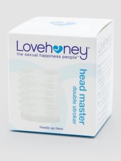 Lovehoney Head Master Double Texture Blow Job Stroker -Online Sex toys shop 66595 a36140 clear 004