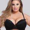 Lovehoney Plus Size Love Me Lace Push-Up Bra -Online Sex toys shop 66827 a36205 black x size 000