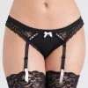 Lovehoney Seduce Me Crotchless Garter Thong 2 Lovehoney Seduce Me Crotchless Garter Thong -Online Sex toys shop 66880 a36228 black regular 000
