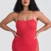 Lovehoney Plus Size Hourglass Red Mini Dress 1 Lovehoney Plus Size Hourglass Red Mini Dress -Online Sex toys shop 66931 a32659 red x size 000