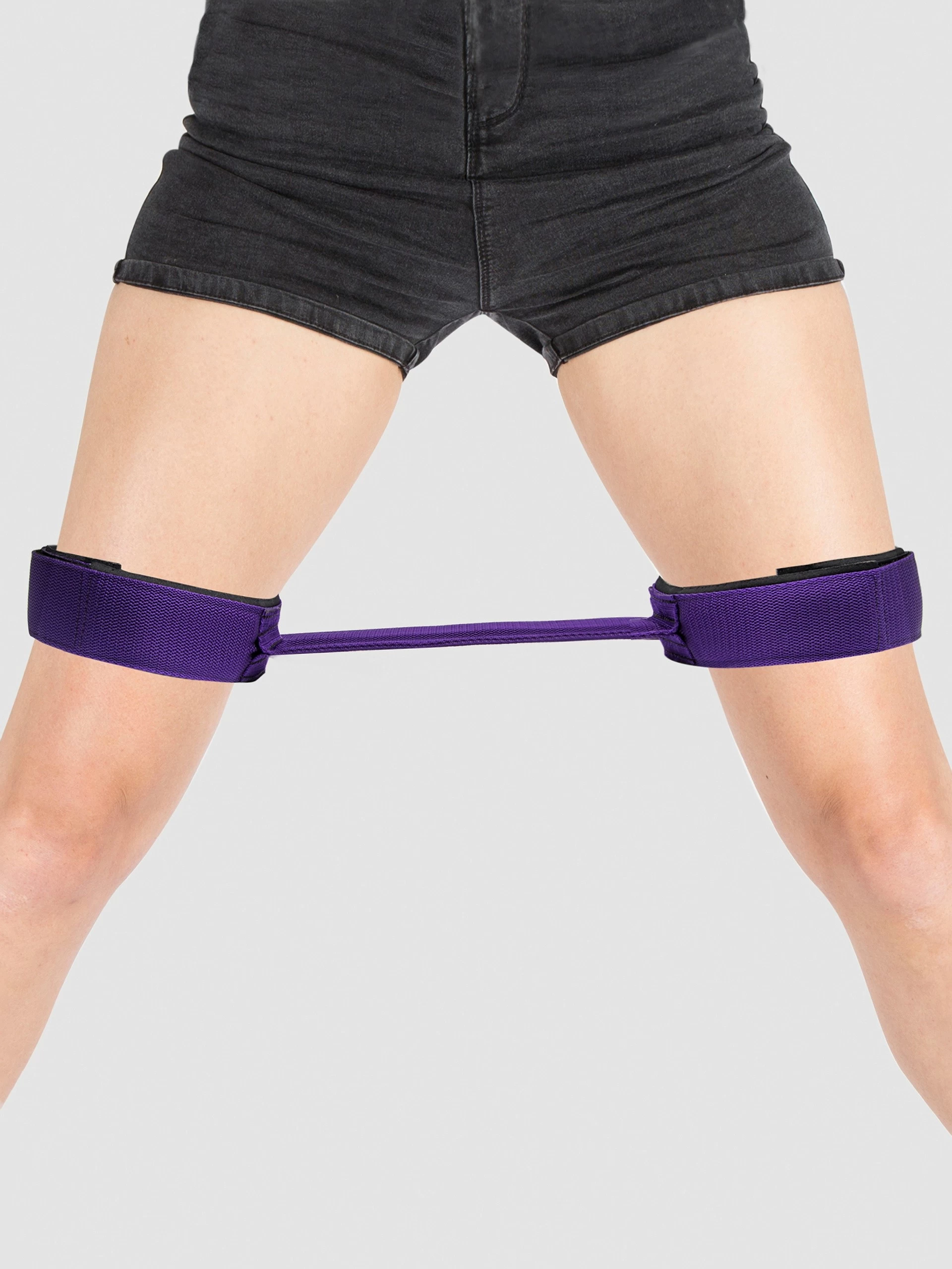 Purple Reins 12 Inch Thigh Spreader Bar 3 Purple Reins 12 Inch Thigh Spreader Bar