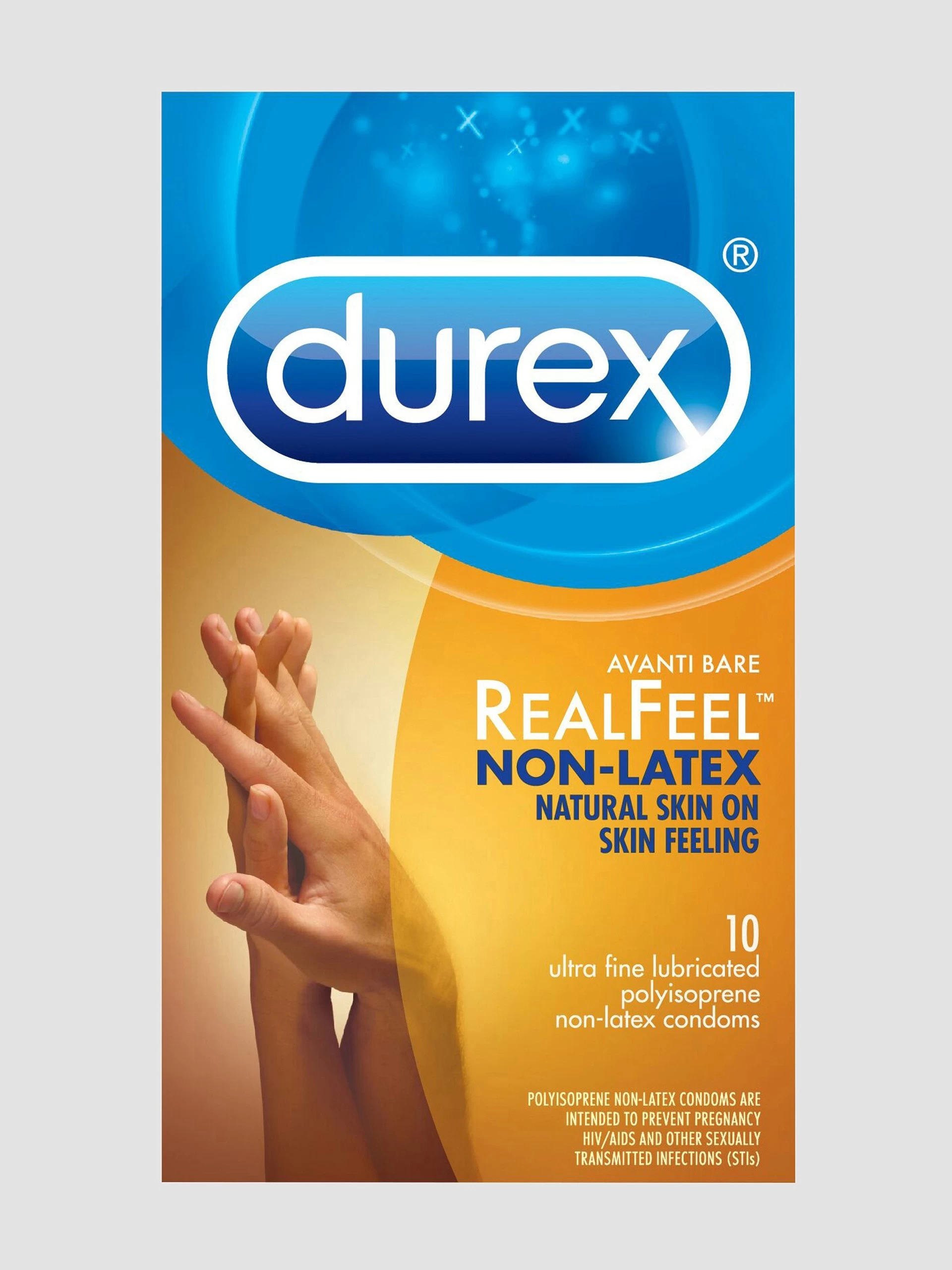 Durex Avanti Bare Real Feel Non Latex Condoms (10 Count) 3 Durex Avanti Bare Real Feel Non Latex Condoms (10 Count)