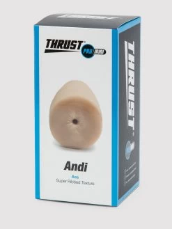 THRUST Pro Mini Andi Super Ribbed Pocket Ass 7.2oz -Online Sex toys shop 67354 a36502 flesh pink 004
