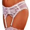 Exposed Lace Garter Belt In White -Online Sex toys shop 67883 a36672 white regular 000