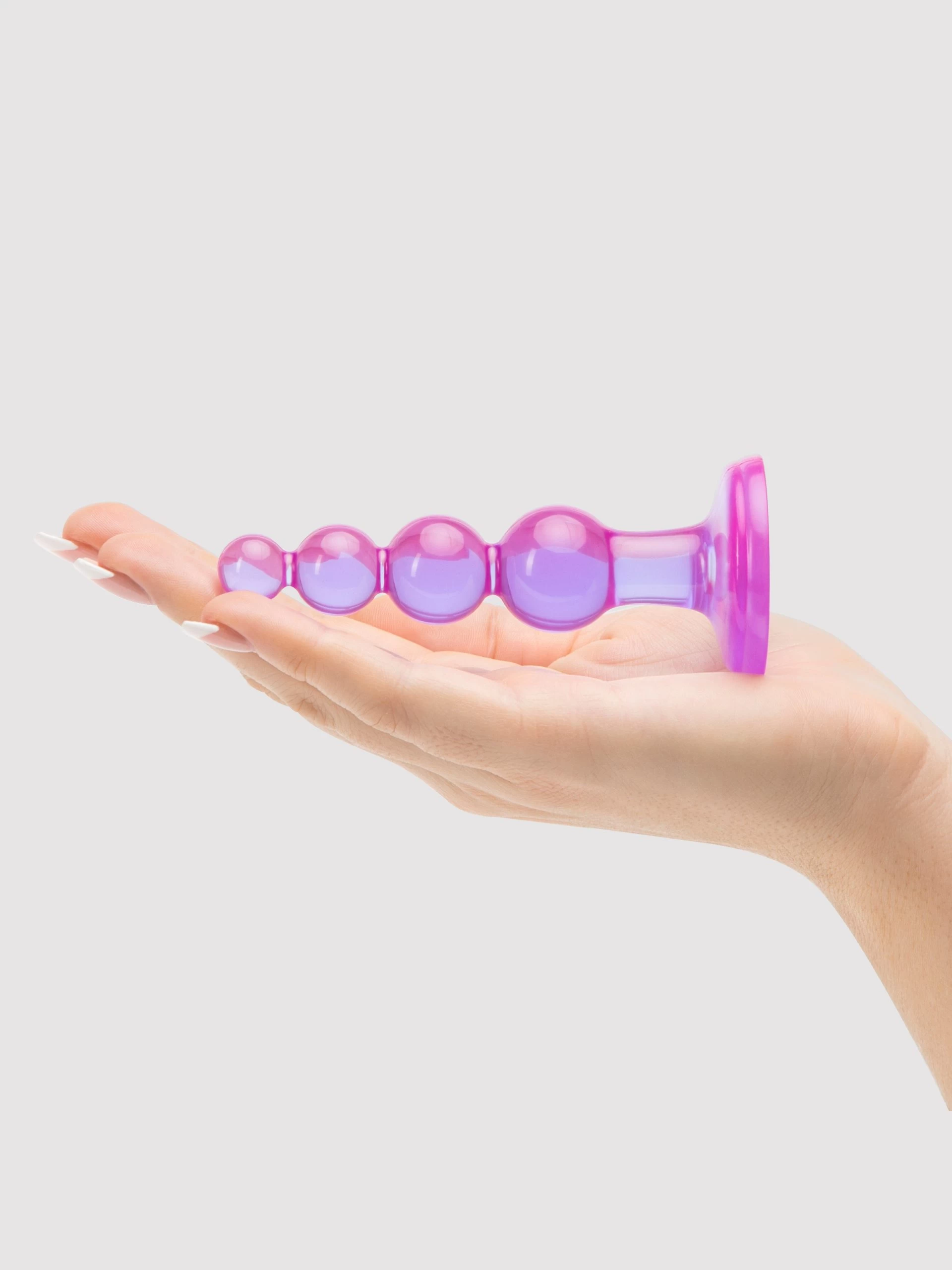 BASICS Beaded Slimline Butt Plug 5 BASICS Beaded Slimline Butt Plug - Image 3