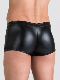 LHM Wet Look Boxer Shorts -Online Sex toys shop 67978 a36723 black regular 002