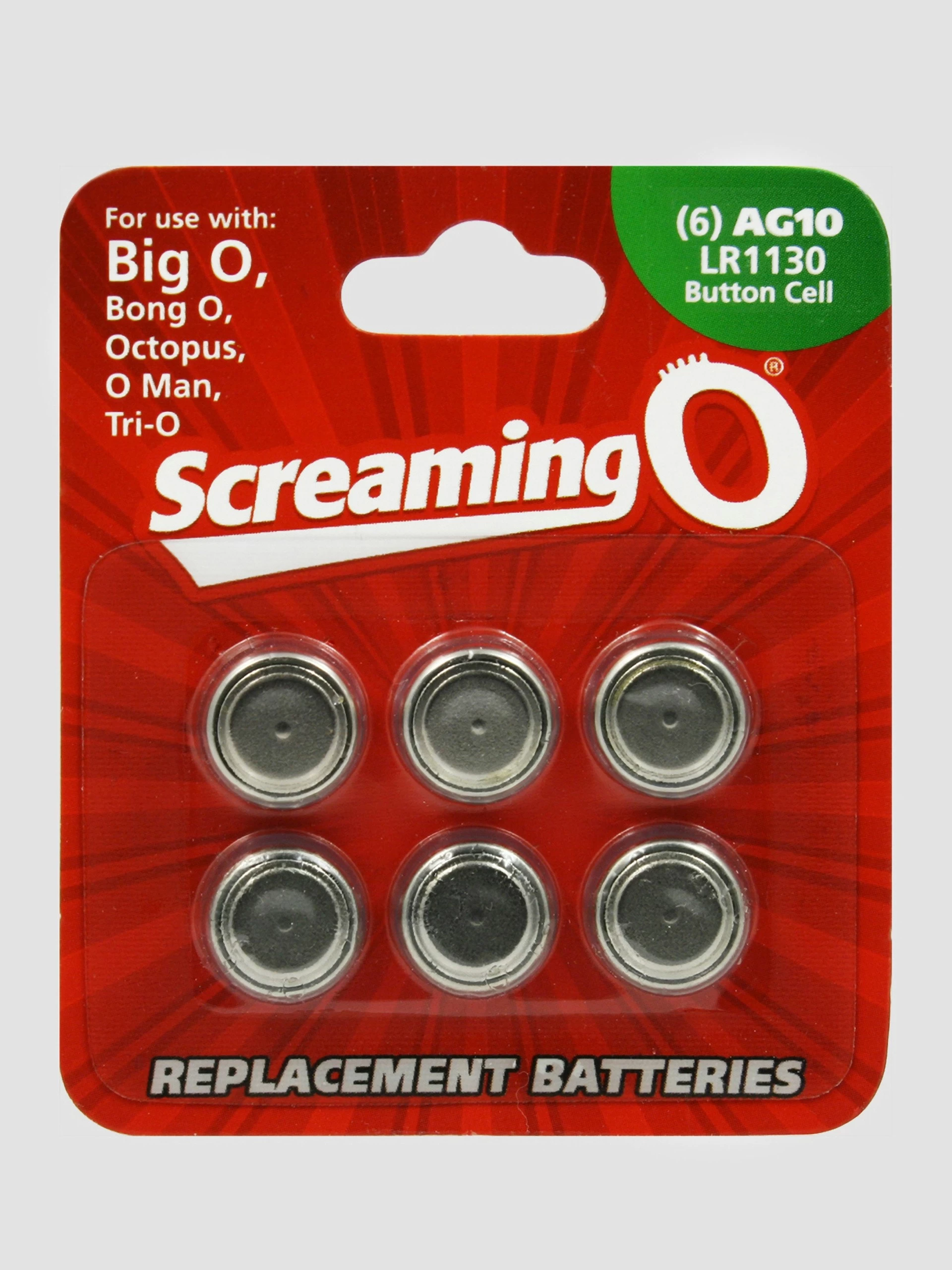 Screaming O LR54 Batteries (6 Pack) 3 Screaming O LR54 Batteries (6 Pack)