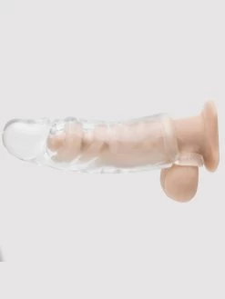Lovehoney Mega Mighty 2 Extra Inches Girthy Penis Extender With Ball Loop -Online Sex toys shop 68746 a37227 clear 004