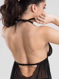 Lovehoney Barely There Black Sheer Babydoll Set -Online Sex toys shop 68900 a37320 black regular 003