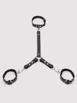 Bondage Boutique Leather Wrist To Collar Restraint 9 Bondage Boutique Leather Wrist To Collar Restraint -Online Sex toys shop 69261 a37458 black 002