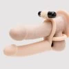 Lovehoney Double Fun Vibrating Double Penetration Strap-On -Online Sex toys shop 69311 a32991 flesh pink 000