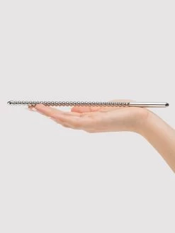 Penis Plug 8mm Double Ended Stainless Steel Ribbed Urethral Dilator -Online Sex toys shop 69399 a37530 silver 002