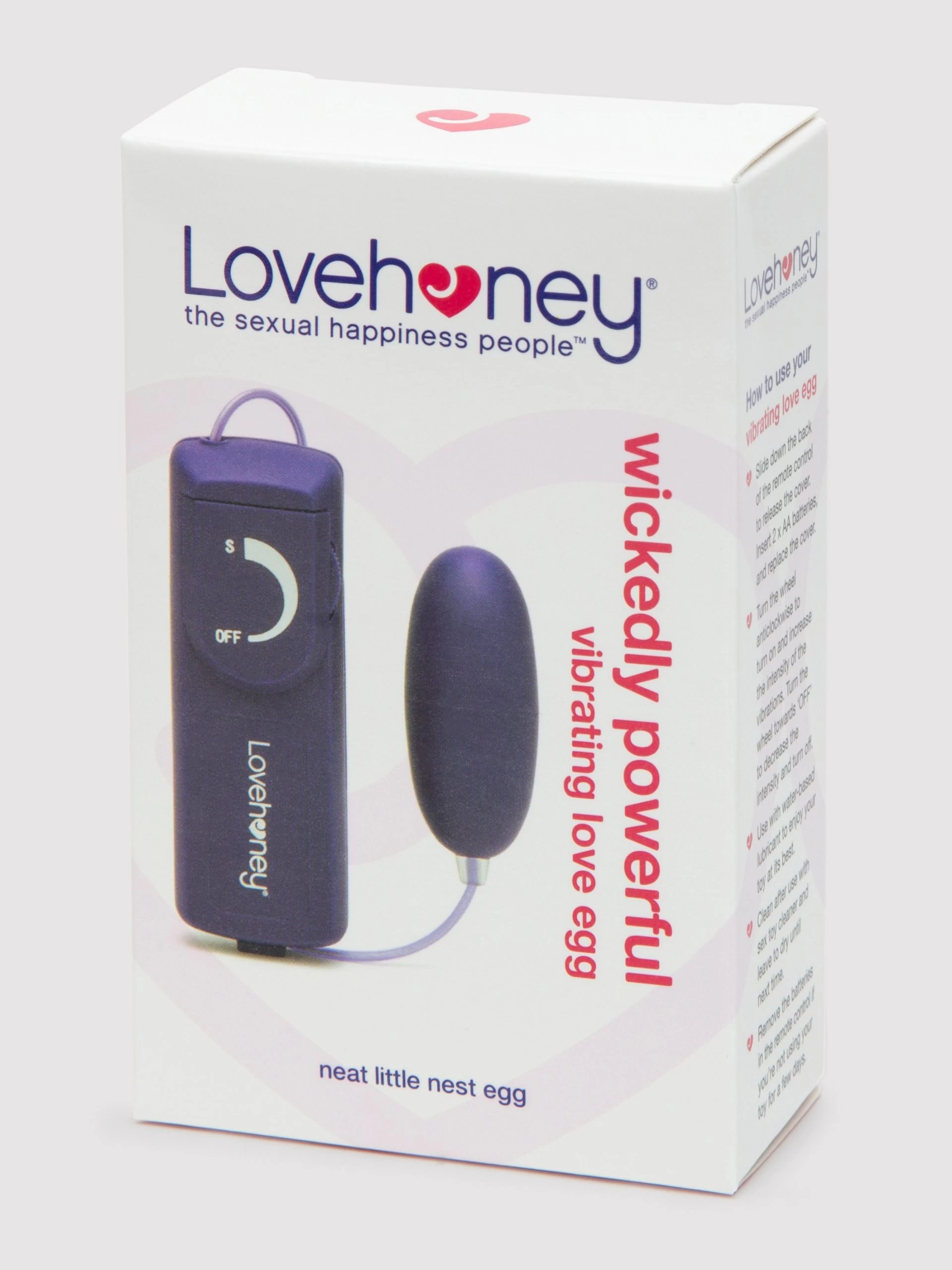 Lovehoney Wickedly Powerful Love Egg Vibrator 6 Lovehoney Wickedly Powerful Love Egg Vibrator - Image 4
