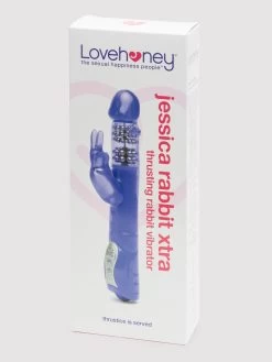 Lovehoney Jessica Rabbit Xtra 10 Function Thrusting Rabbit Vibrator -Online Sex toys shop 69910 a18787 purple 005