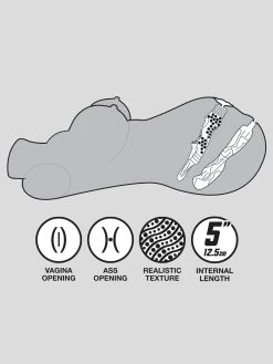 THRUST Pro Elite Alicia Realistic Vagina, Ass And Tits Masturbator 264.5oz -Online Sex toys shop 69974 a37765 flesh pink 005