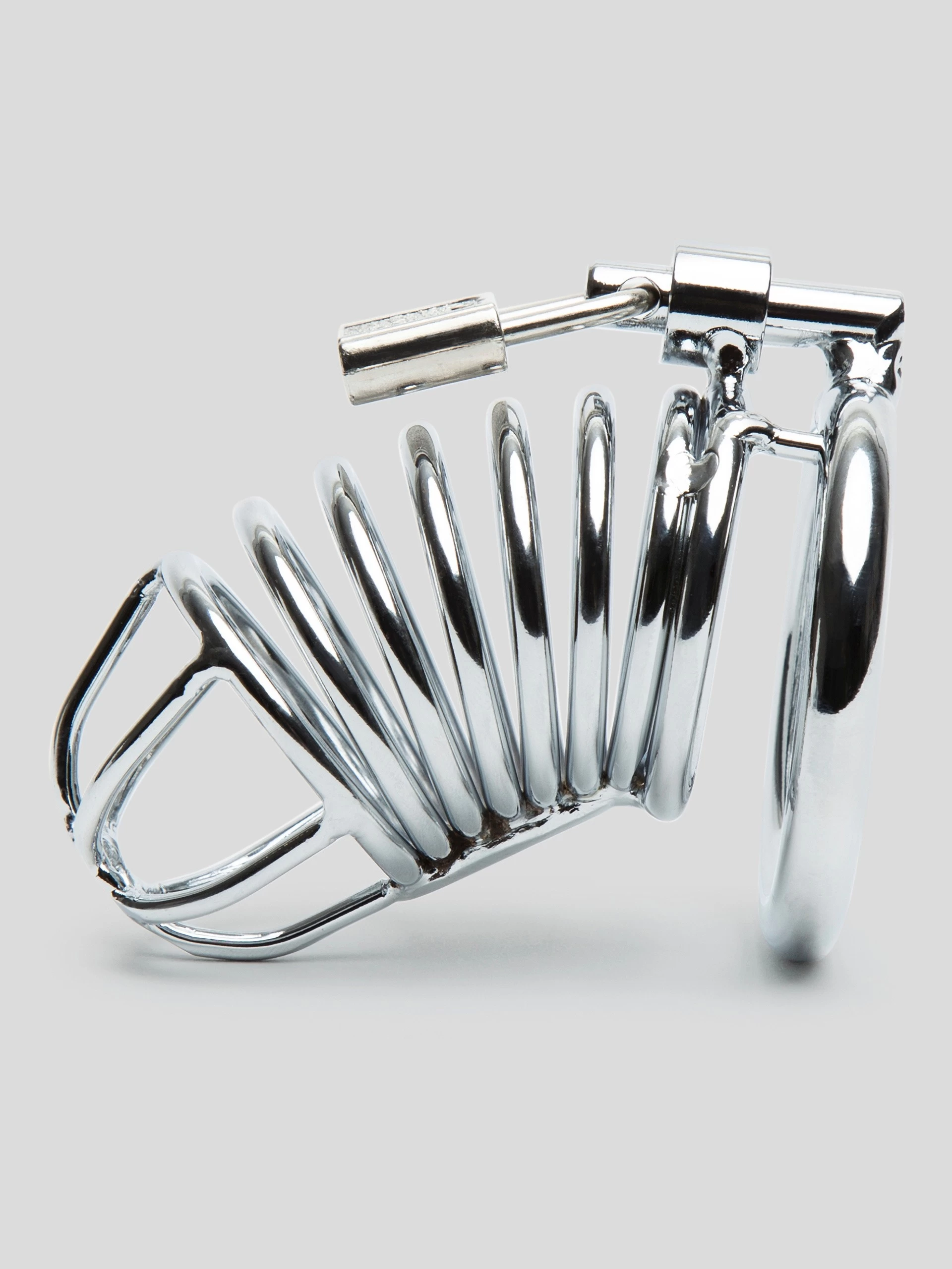DOMINIX Deluxe Chastity Cock Cage 3.5 Inch 4 DOMINIX Deluxe Chastity Cock Cage 3.5 Inch - Image 2