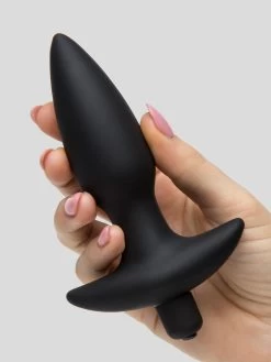 Lovehoney Butt Tingler 10 Function Vibrating Butt Plug 4 Inch -Online Sex toys shop 70102 a28502 black 004