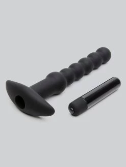 Lovehoney Smooth Mover 10 Function Beaded Anal Vibrator -Online Sex toys shop 70105 a23981 black 003