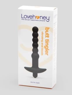Lovehoney Smooth Mover 10 Function Beaded Anal Vibrator -Online Sex toys shop 70105 a23981 black 005