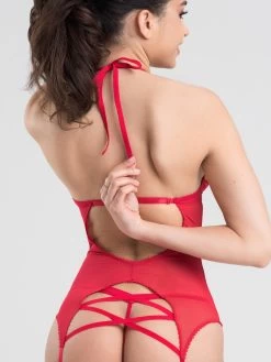 Lovehoney Wild Romance Red Basque Set 9 Lovehoney Wild Romance Red Basque Set -Online Sex toys shop 70193 a37904 red regular 003