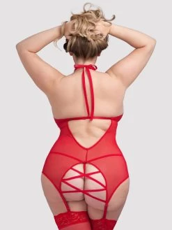 Lovehoney Plus Size Wild Romance Red Basque Set -Online Sex toys shop 70194 a37904 red x size 001