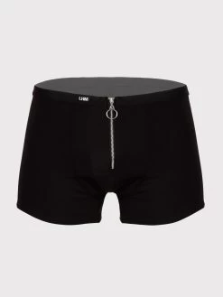 LHM Zipper Front Microfiber Boxer Shorts