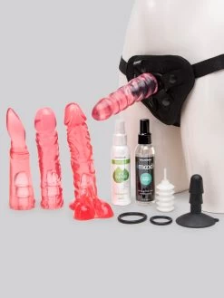 Doc Johnson Vac-U-Lock Crystal Jellies Dildo Set
