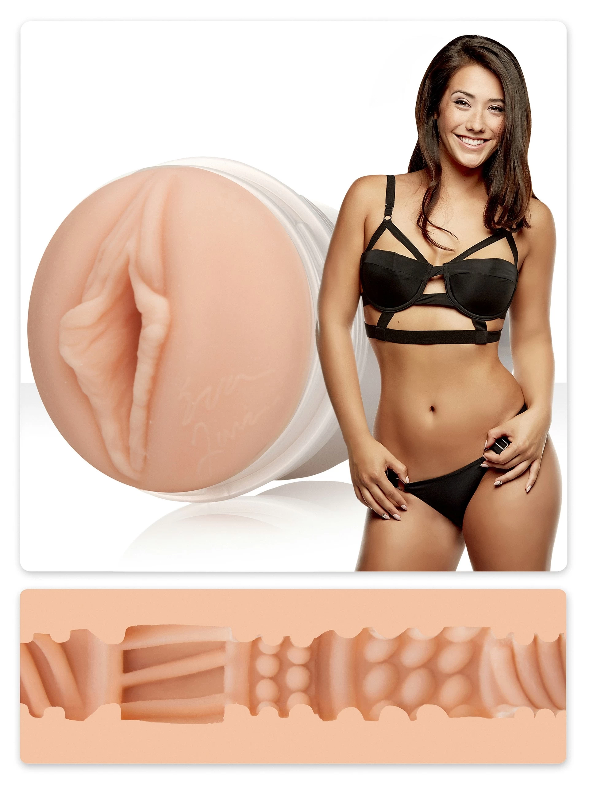 Fleshlight Eva Lovia Sugar Texture 3 Fleshlight Eva Lovia Sugar Texture