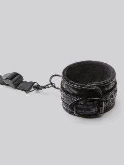 Bondage Boutique Black Rose Under Mattress Restraint Kit (2 Piece) -Online Sex toys shop 70526 a38181 black 003