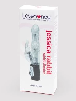 Lovehoney Jessica Rabbit 10 Function Silver Rabbit Vibrator -Online Sex toys shop 70638 a14099 silver 006