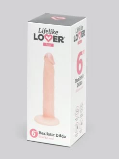 Lifelike Lover Basic Slimline Realistic Anal Dildo 6 Inch 15 Lifelike Lover Basic Slimline Realistic Anal Dildo 6 Inch -Online Sex toys shop 70651 a38281 flesh pink 006