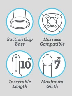 Lifelike Lover Ultra Realistic Extra Girthy Dildo 10 Inch 12 Lifelike Lover Ultra Realistic Extra Girthy Dildo 10 Inch -Online Sex toys shop 70658 a38288 flesh pink 004