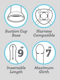 Lifelike Lover Ultra Realistic Ballsy Dildo 9.5 Inch -Online Sex toys shop 70659 a38289 flesh pink 004