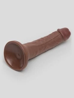 Lifelike Lover Ultra Realistic Suction Cup Dildo 7 Inch -Online Sex toys shop 70681 a38285 flesh brown 002
